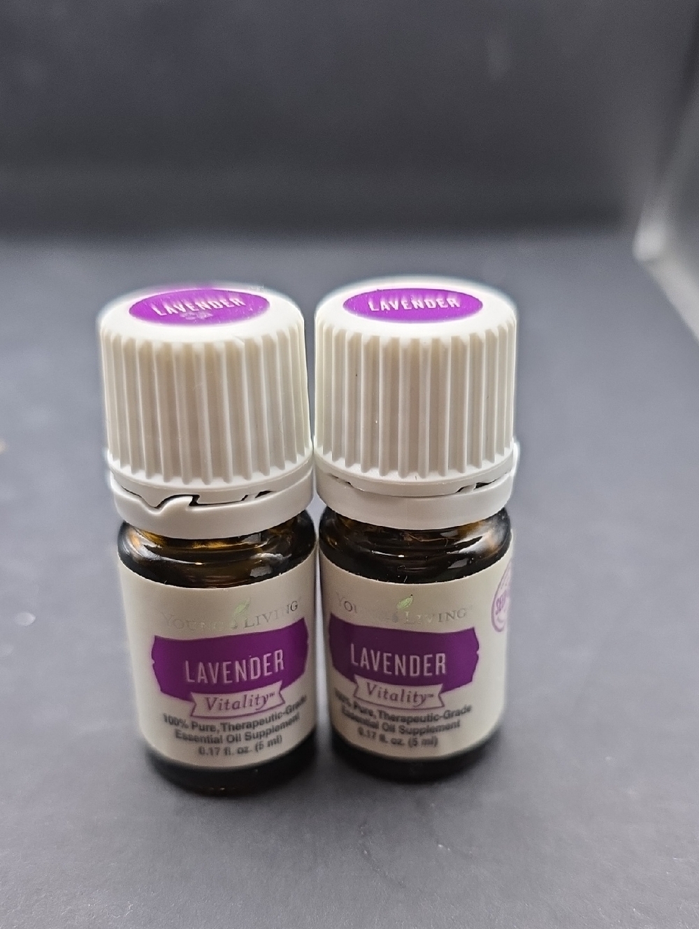 Lavender Essential Oil - Lavender (Purple) - Two 5 ml Bottles